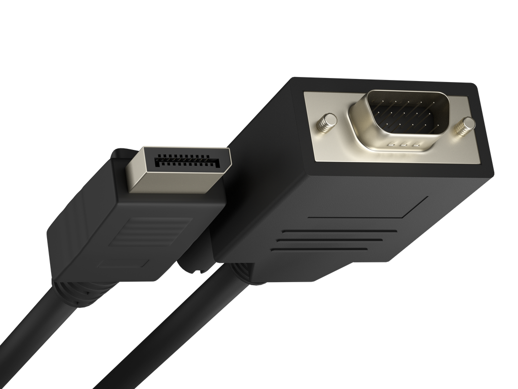 DisplayPort to VGA Male to Male