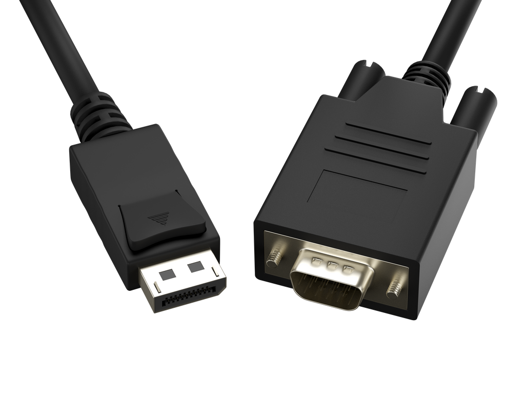 DisplayPort to VGA Male to Male