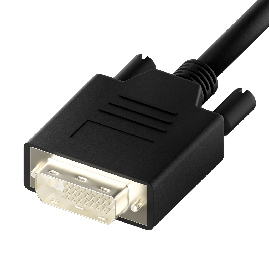 DisplayPort to DVI Male to Male