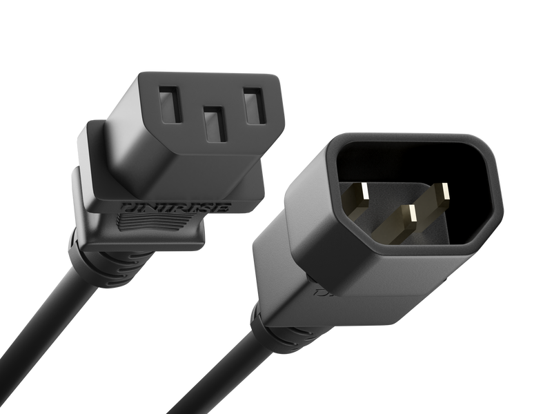 IEC 60320 C13 to IEC 60320 C14 Power Cord 10A/250V 18AWG