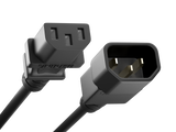 IEC 60320 C13 to IEC 60320 C14 Power Cord 10A/250V 18AWG