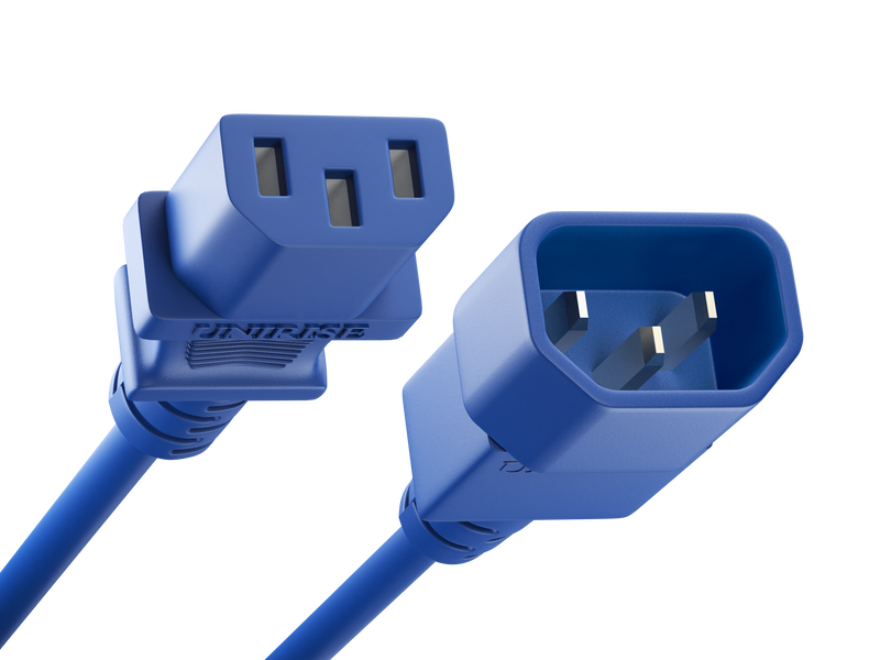 IEC 60320 C13 to IEC 60320 C14 Power Cord 10A/250V 18AWG