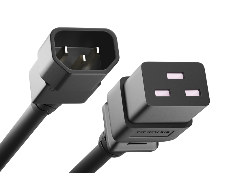 IEC 60320 C14 to IEC 60320 C19 Power Cord 15A/250V 14AWG
