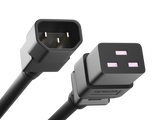IEC 60320 C14 to IEC 60320 C19 Power Cord 15A/250V 14AWG