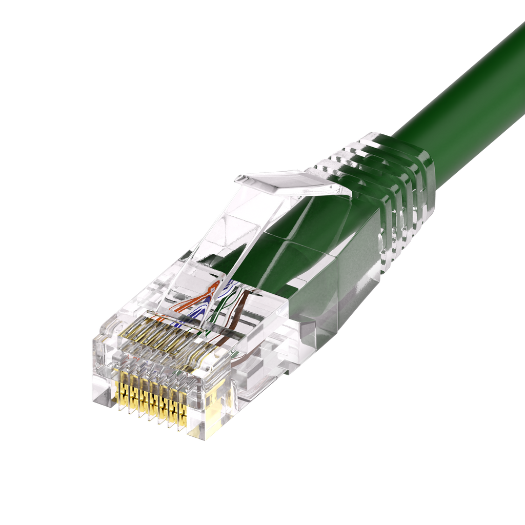 CAT6 Clear Booted Patch Cable 24 AWG