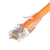 CAT6 Clear Booted Patch Cable 24 AWG