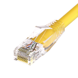 CAT6 Clear Booted Patch Cable 24 AWG