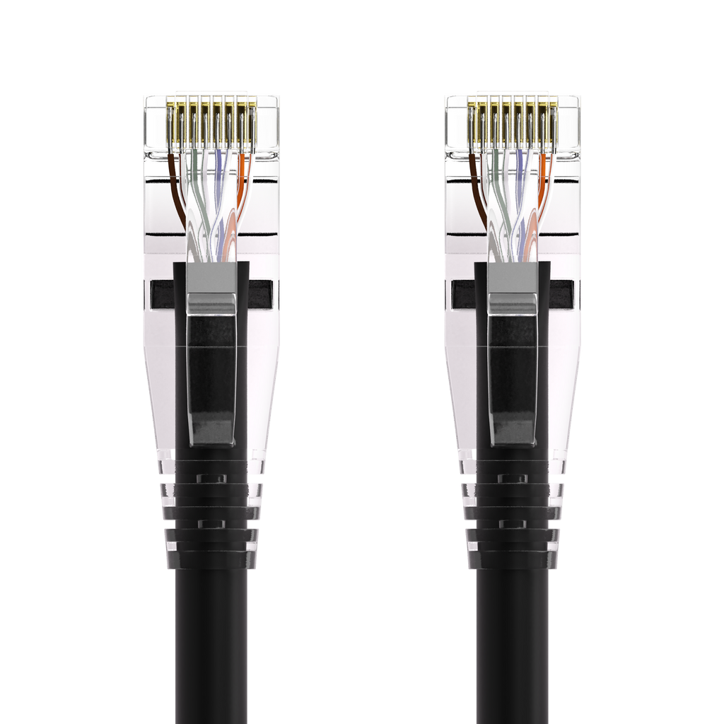 CAT6 Clear Booted Patch Cable 24 AWG