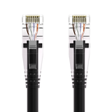 CAT6 Clear Booted Patch Cable 24 AWG