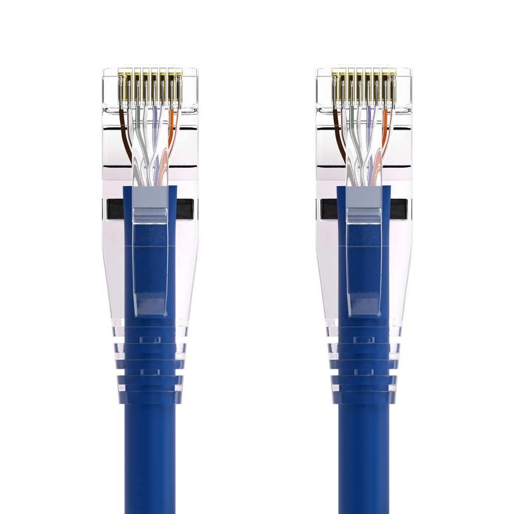 CAT6 Clear Booted Patch Cable 24 AWG