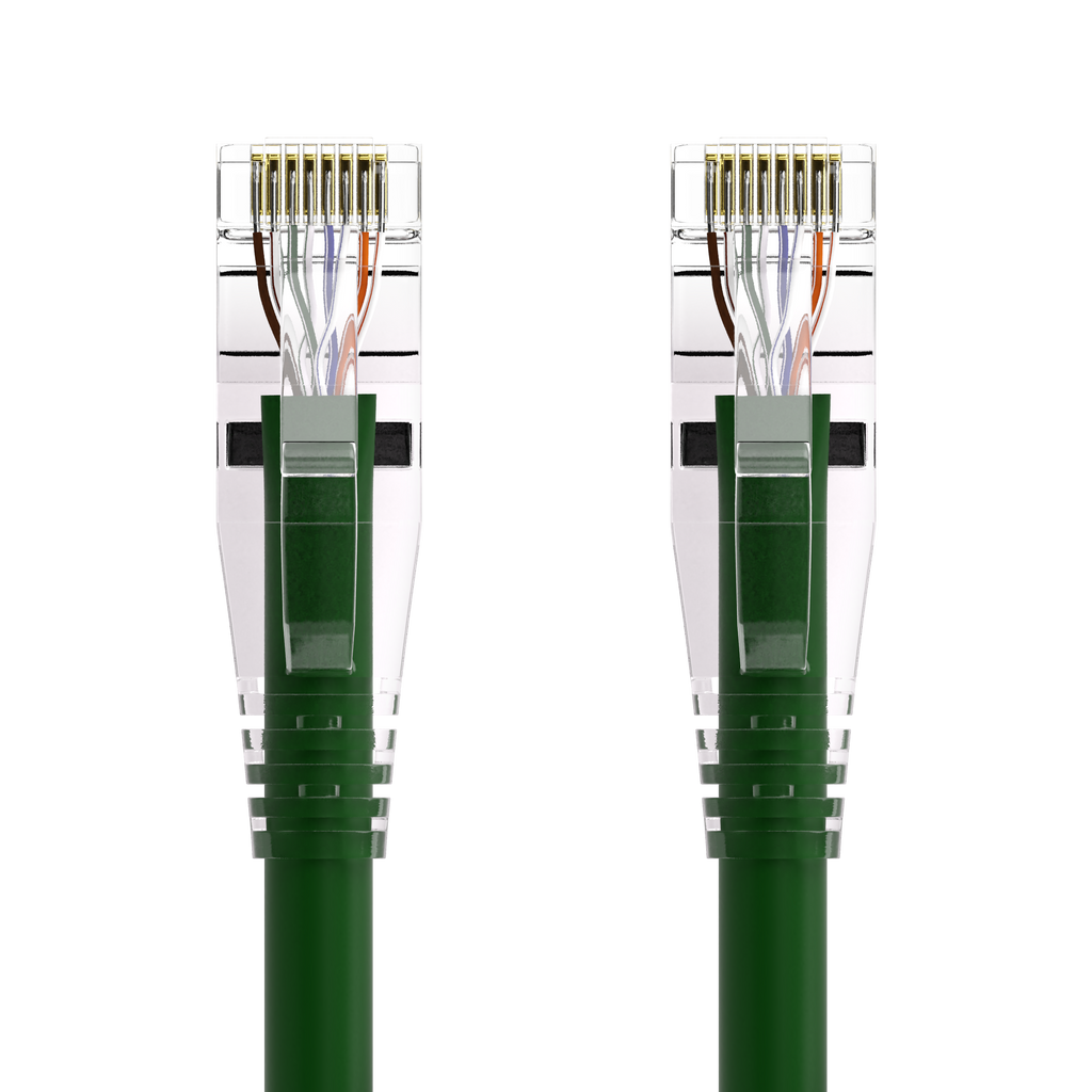 CAT6 Clear Booted Patch Cable 24 AWG