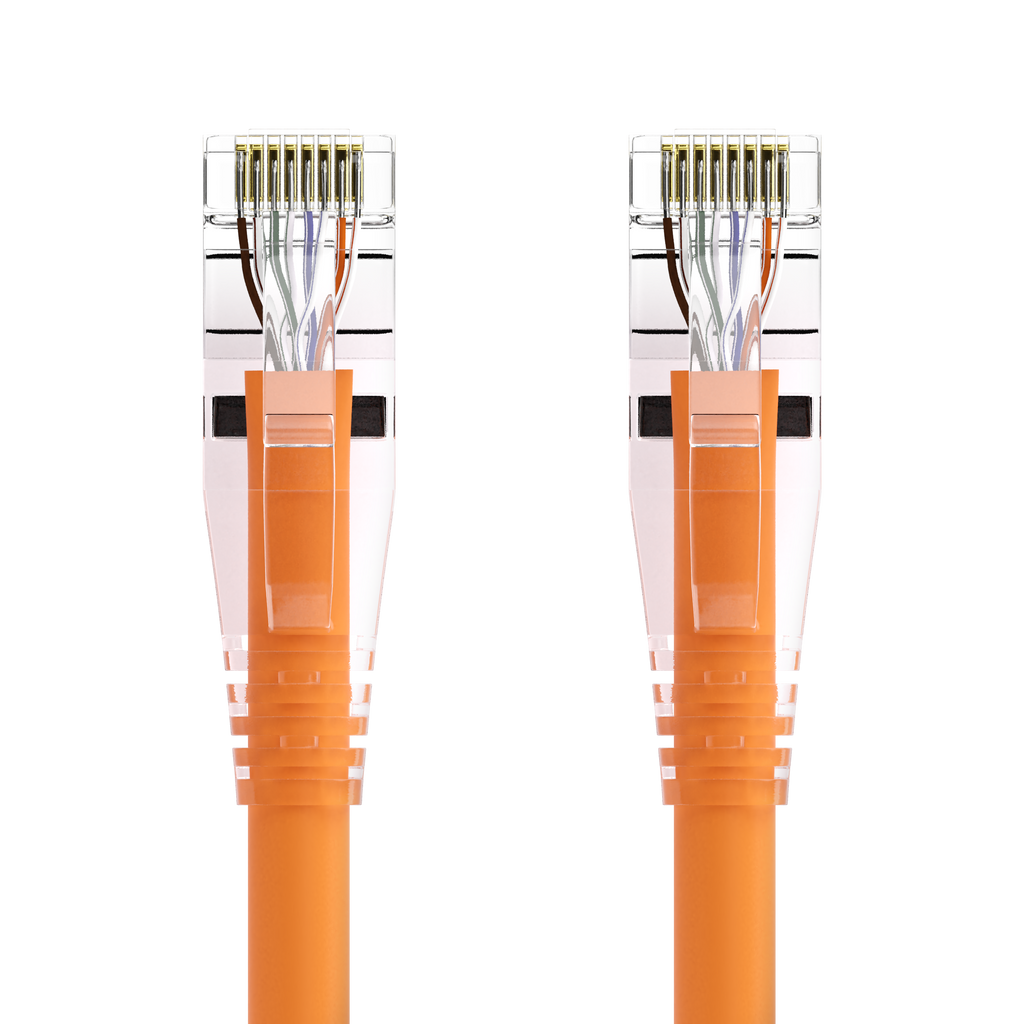 CAT6 Clear Booted Patch Cable 24 AWG
