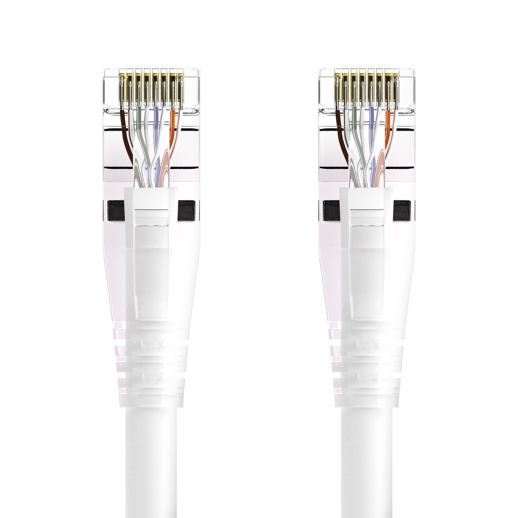 CAT6 Clear Booted Patch Cable 24 AWG