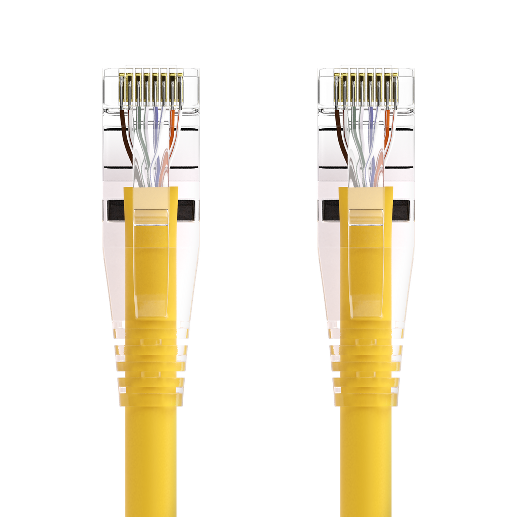 CAT6 Clear Booted Patch Cable 24 AWG