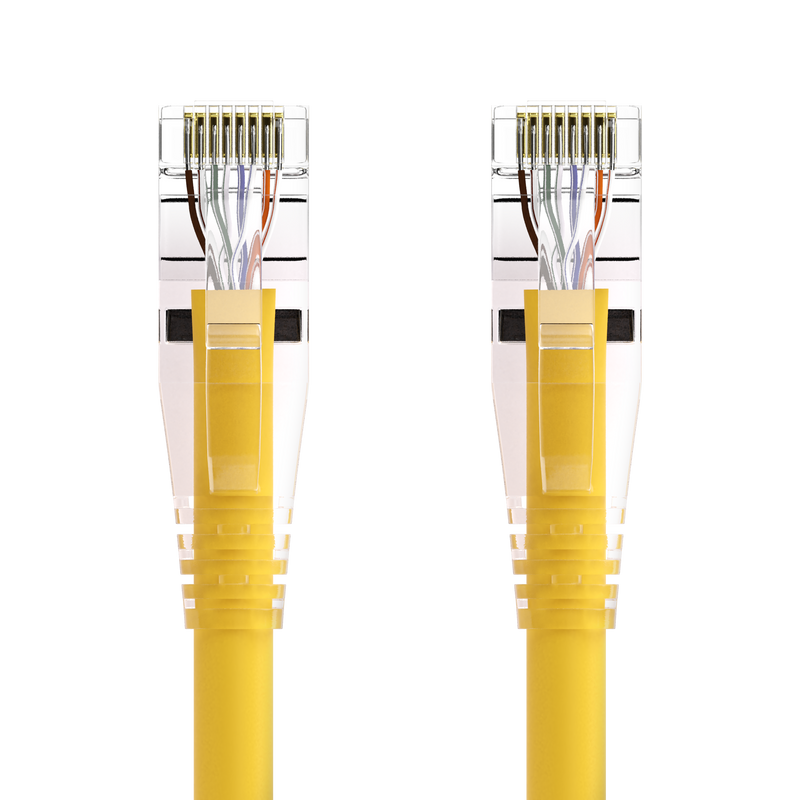 CAT6 Clear Booted Patch Cable 24 AWG