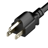 NEMA 5-15P to IEC 60320 C5 Laptop Power Cord 10A/125V 18AWG