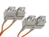 TAA Certified Fiber Jumper Cables 50/125 Duplex Multi-Mode OM2