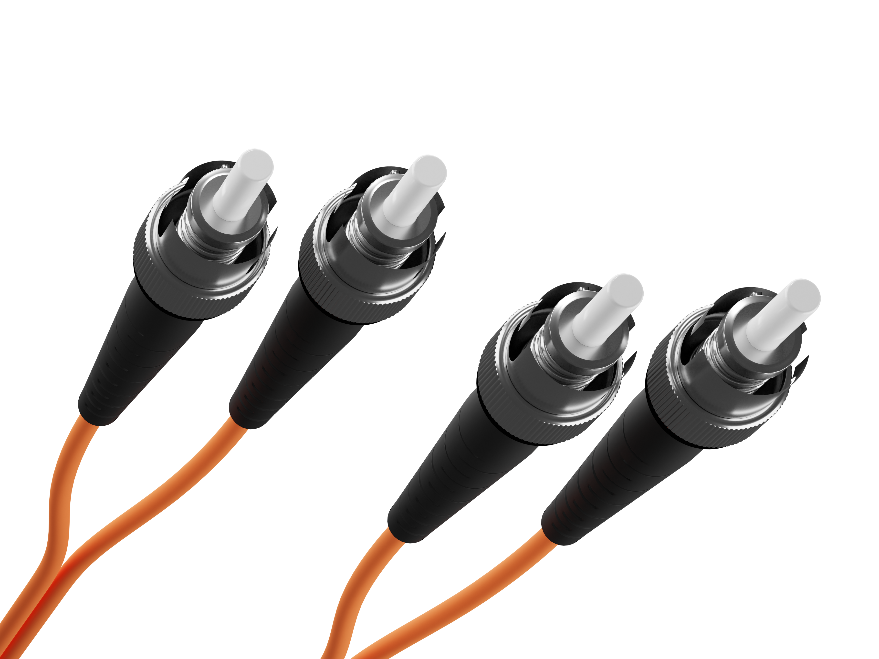 TAA Certified Fiber Jumper Cables 50/125 Duplex Multi-Mode OM2