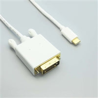 USB Type C to DVI Male to Male
