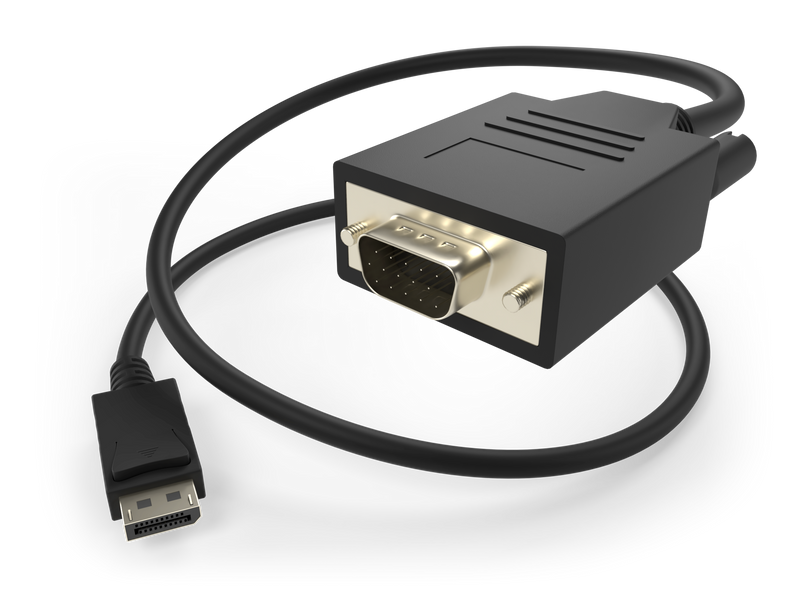 DisplayPort to VGA Male to Male