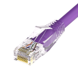 CAT6 Clear Booted Patch Cable 24 AWG