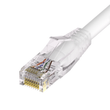 CAT6 Clear Booted Patch Cable 24 AWG