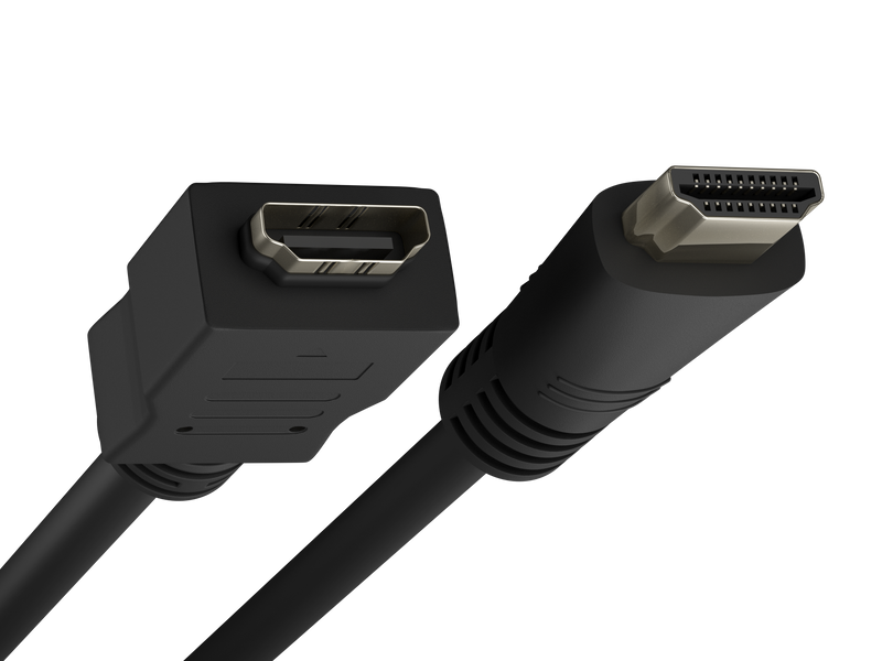 High Speed HDMI Extension Cable with Ethernet - 4K@60Hz 24AWG 10.2Gbps Male to Female