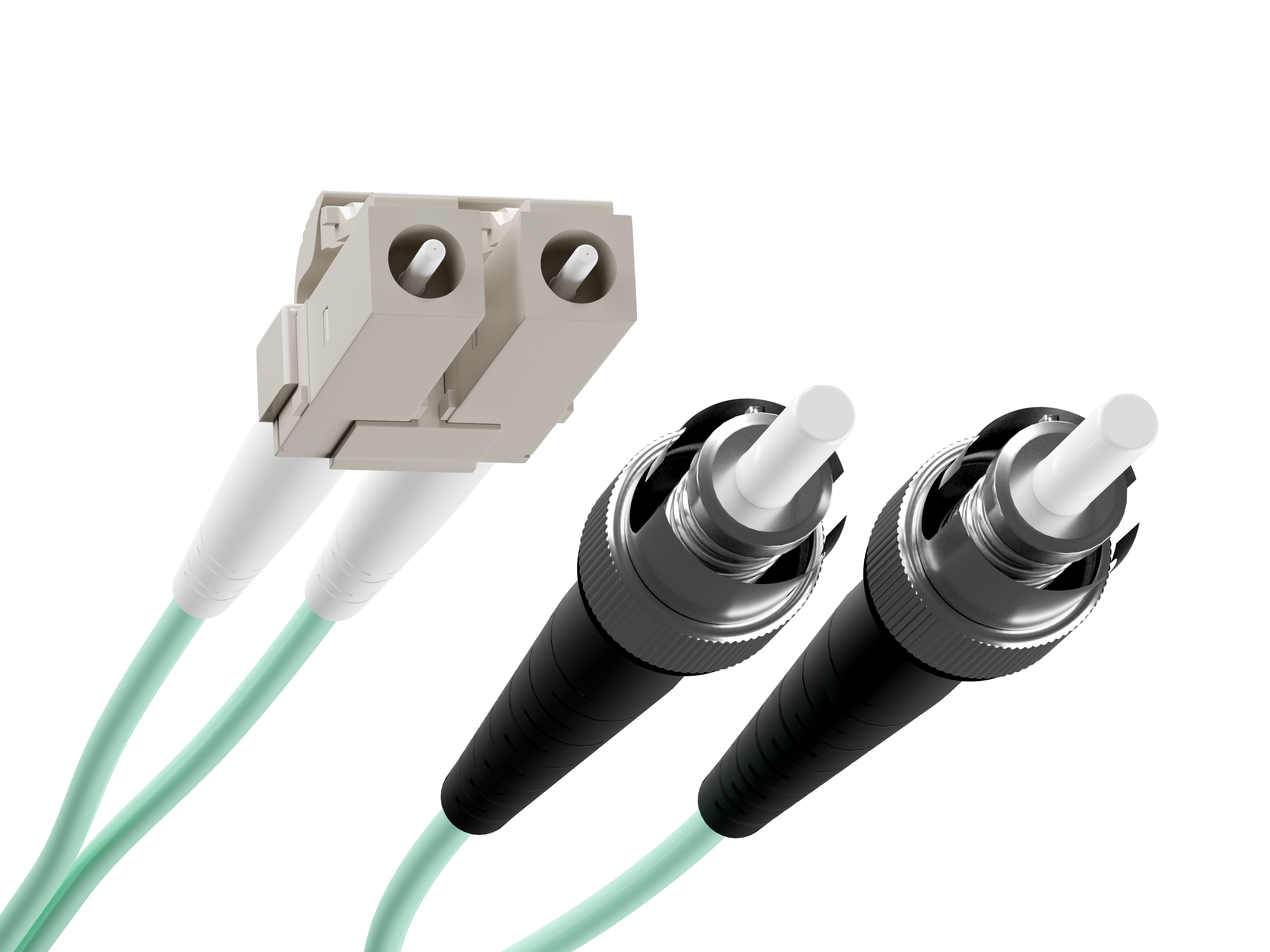 TAA Certified Fiber Jumper Cables 10GB 50/125 Duplex