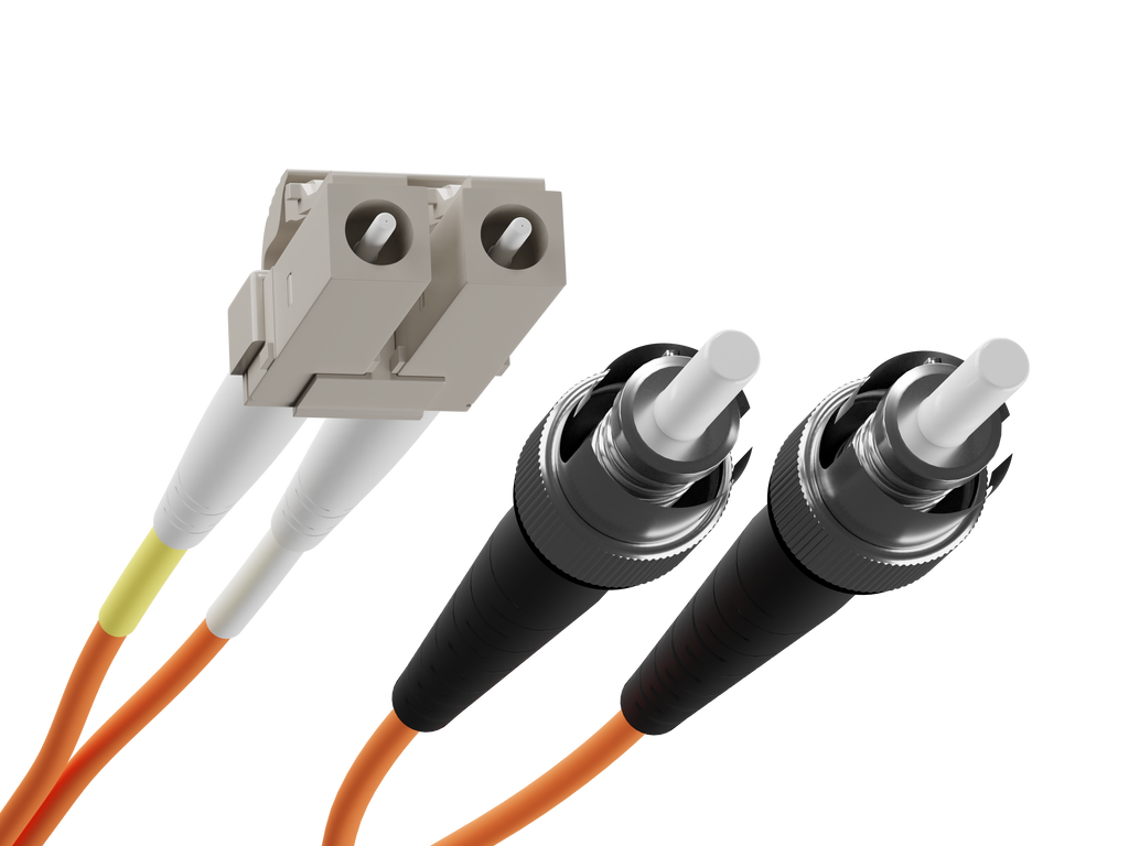 TAA Certified Fiber Jumper Cables 50/125 Duplex Multi-Mode OM2