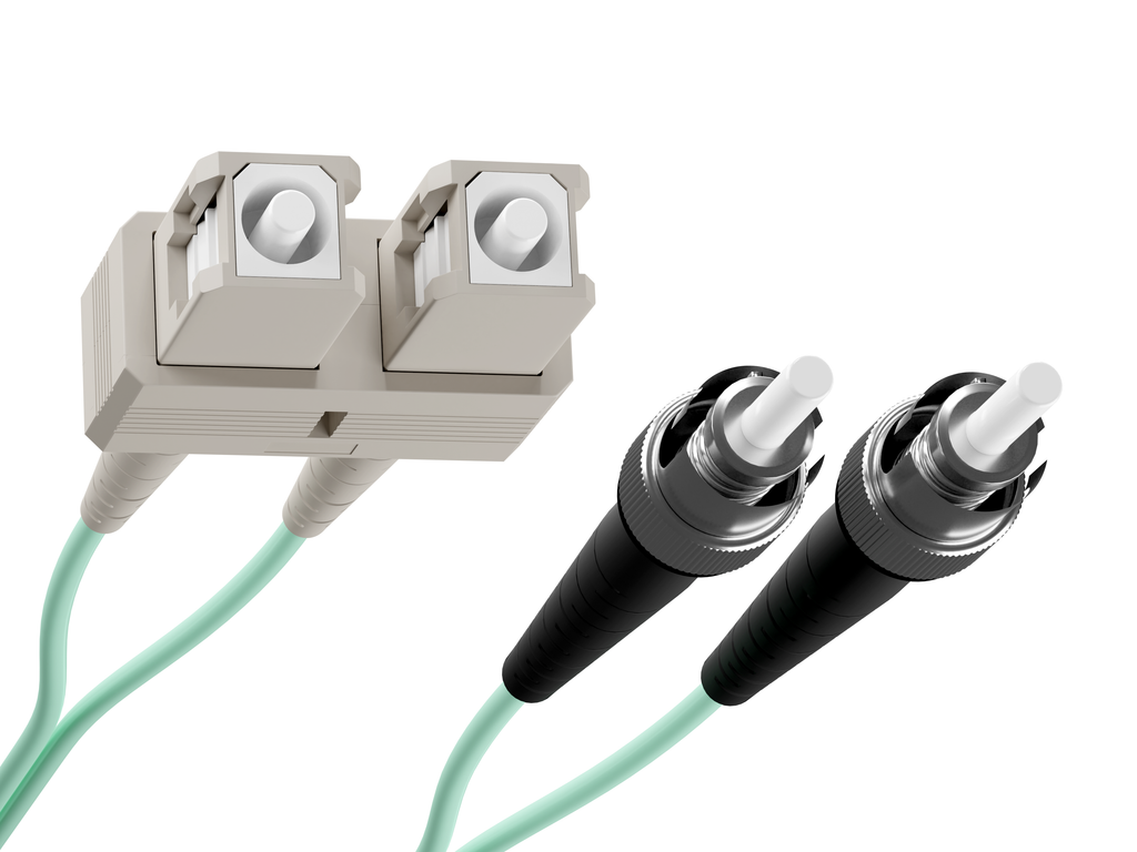 Fiber Jumper Cables 10GB 50/125 Duplex Multimode OM3