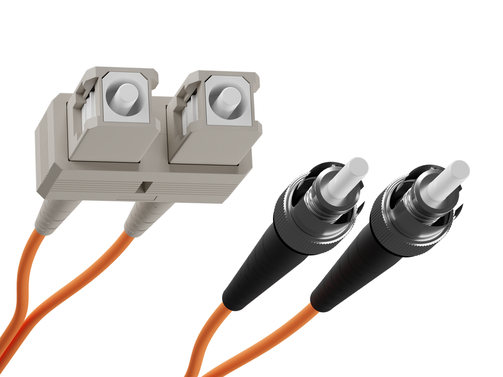 TAA Certified Fiber Jumper Cables 62.5/125 Duplex Multi-Mode OM1